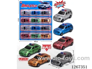 12PCS pull back car