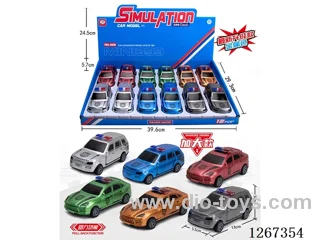 12PCS pull back car