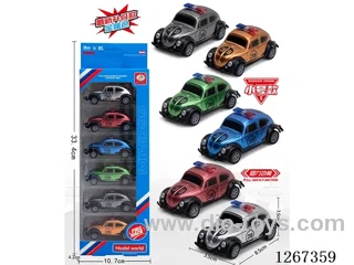 6PCS pull back car