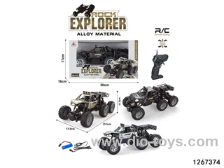 1:18 remote 6 wheel climber car