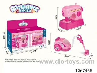 Electric Sewing Machine + Vacuum Cleaner