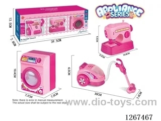 Electric Vacuum Cleaner + Sewing Machine + Washing Machine