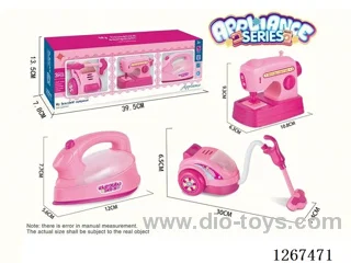 Electric Vacuum Cleaner + Sewing Machine + Iron