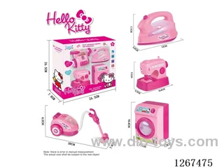 Electric Vacuum Cleaner + Sewing Machine + Washing Machine + Iron