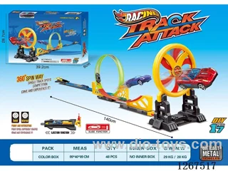 Launching Alloy Car Track