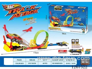 Launching Alloy Car Track