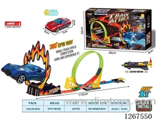 Launching Alloy Car Track