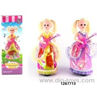 34CM BO Barbie Doll in Color box