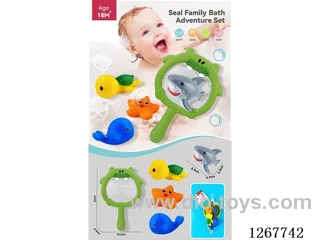Water Play Rubber Animals (5 pcs)