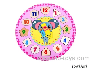 Wooden Clock Jigsaw Puzzle