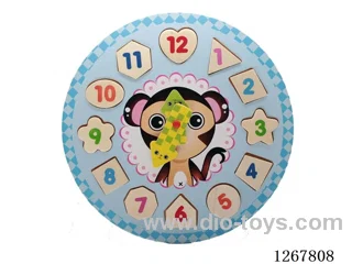Wooden Clock Jigsaw Puzzle