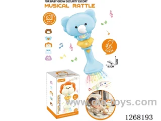 Rattle Music Stick (Requires 2*1.5V AAA batteries, not included)