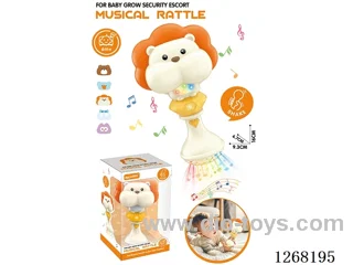 Rattle Music Stick (Requires 2*1.5V AAA batteries, not included)