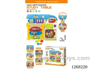 Montessori Early Learning Lock-Opening Cognitive Activity Board (Requires 3*1.5V “AA” batteries, not included)