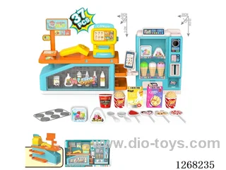 Cashier Counter Vending Machine Lollipop Set 37PCS