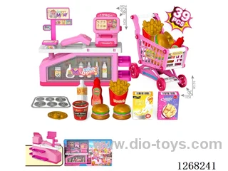 Cashier Cart Hamburger Set 39PCS