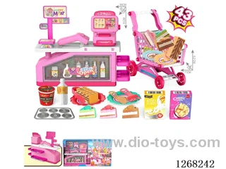 Cashier Cart Cake Set 43PCS