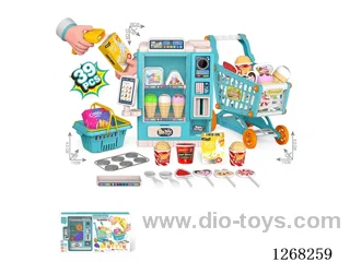 Vending Machine Ice Cream Cart Set 39PCS