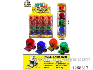 pull back car (4PCS*12 Tubes）