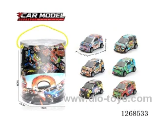 pull back tin car