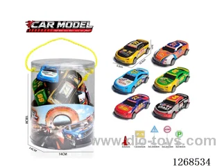 pull back tin car