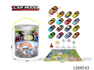 pull back tin car
