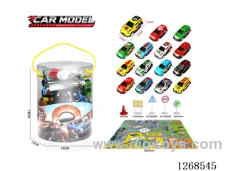 pull back tin car