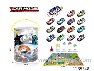 pull back tin car