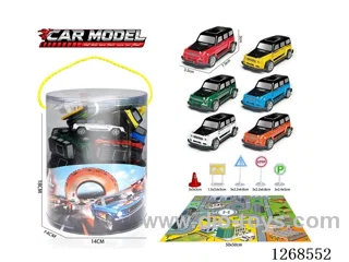 pull back tin car