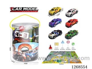 pull back tin car