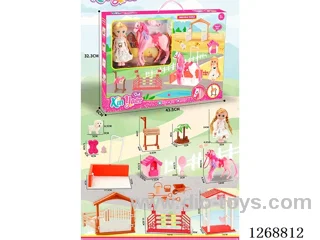 Barbie Farm Horse Set