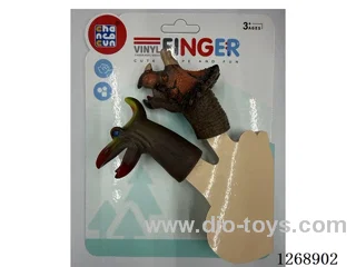 2PCS Vinyl finger puppets