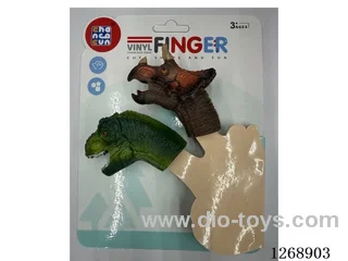 2PCS Vinyl finger puppets