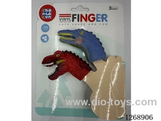 2PCS Vinyl finger puppets