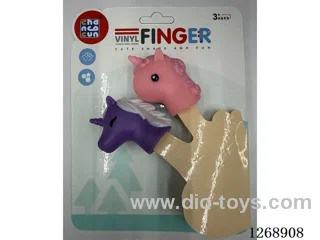 2PCS Vinyl finger puppets