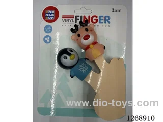 2PCS Vinyl finger puppets