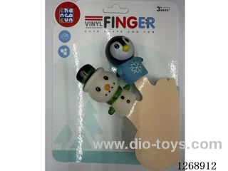 2PCS Vinyl finger puppets