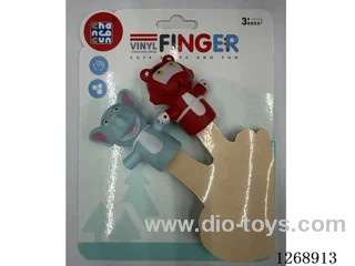 2PCS Vinyl finger puppets