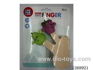 2PCS Vinyl finger puppets