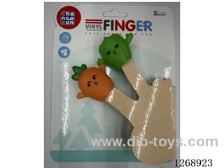 2PCS Vinyl finger puppets