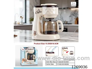 Coffee Maker - Lights, Music, Dripping Sound (Not Included Battery)