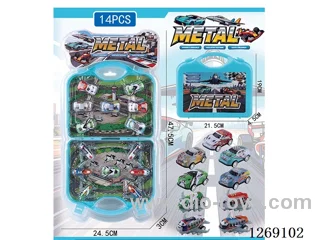 pull back tin car