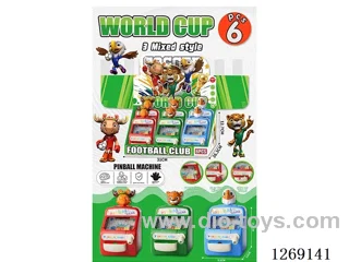 World Cup-Themed Marble Game Machine 6PCS
