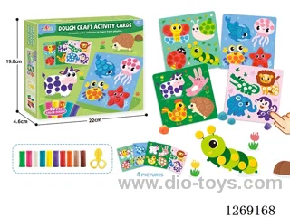 Colored clay set