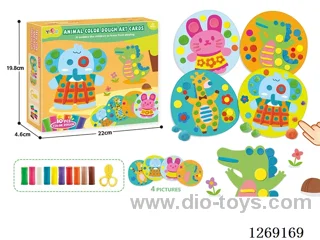 Colored clay set