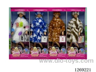11.5 inch 11-joint Barbie 4PCS