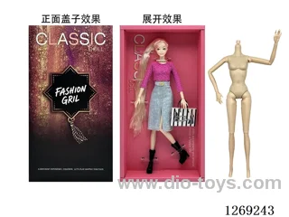 12 inch 12-joint Barbie
