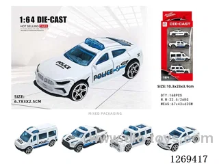 1:64 free wheel alloy car