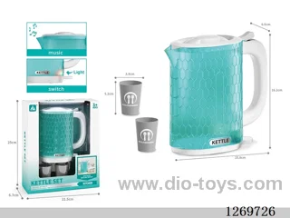 Kettle Set (Features: Lights and sound effects; 2 AAA batteries not included)