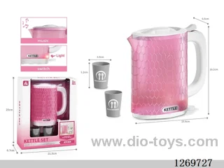 Kettle Set (Features: Lights and sound effects; 2 AAA batteries not included)